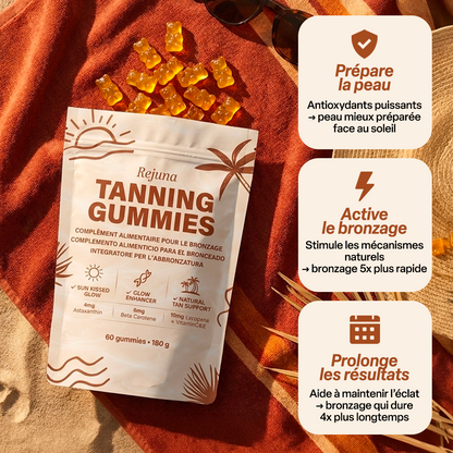 Gummies Accélérateur de Bronzage