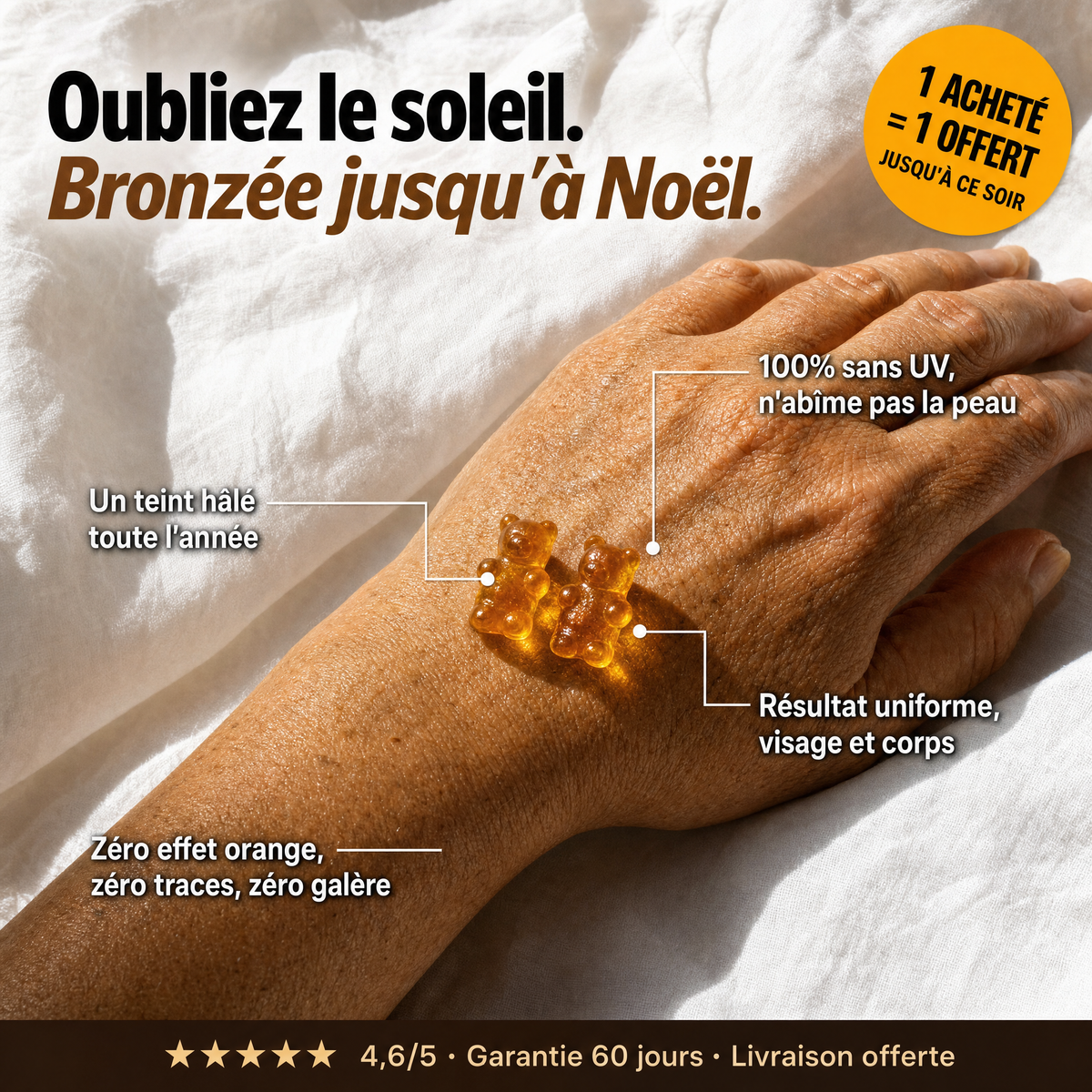 Gummies Teint Hâlé — Bonne Mine Toute l’Année