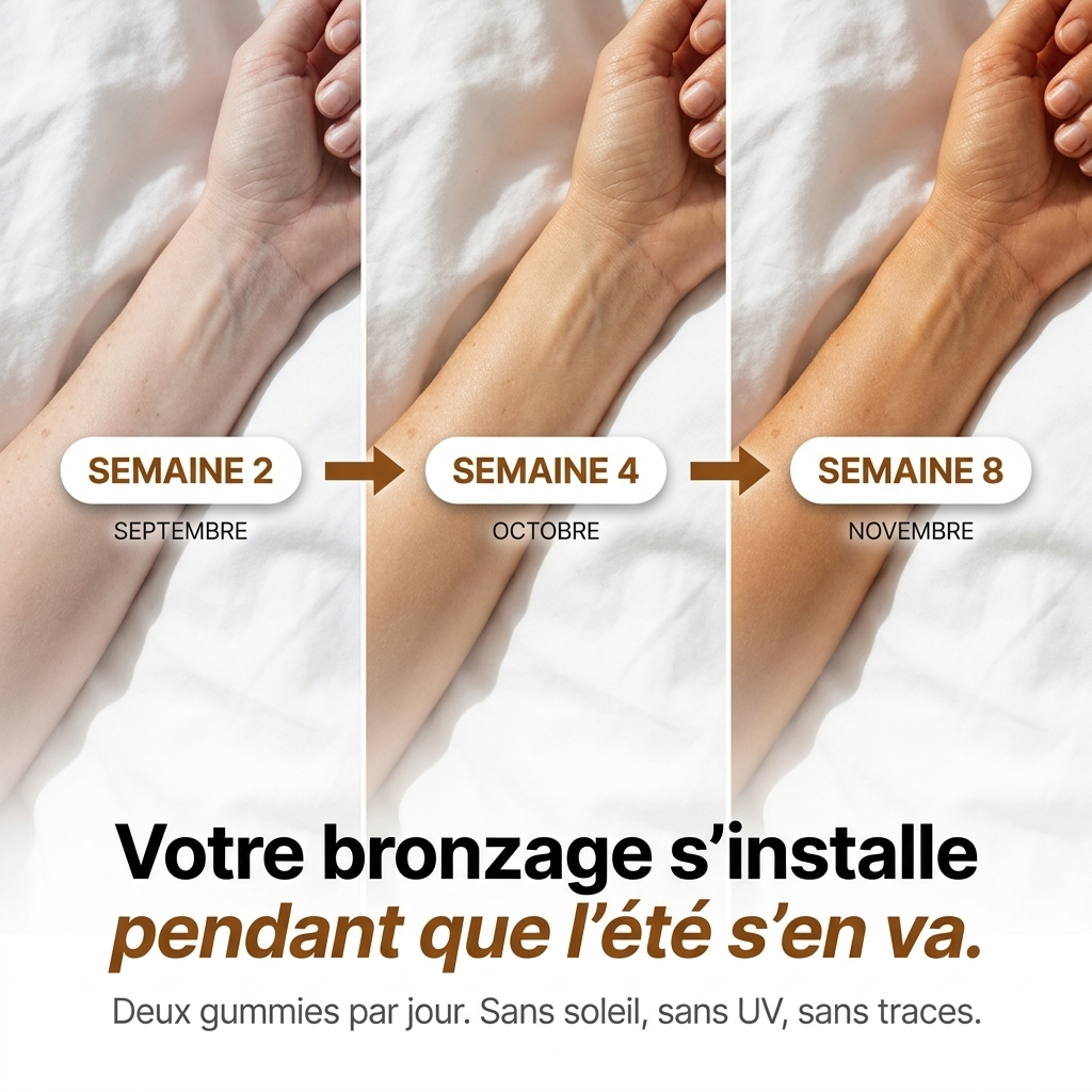 Gummies Teint Hâlé — Bonne Mine Toute l’Année