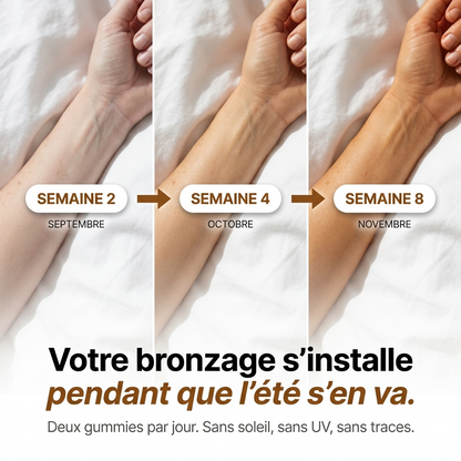 Gummies Teint Hâlé — Bonne Mine Toute l’Année